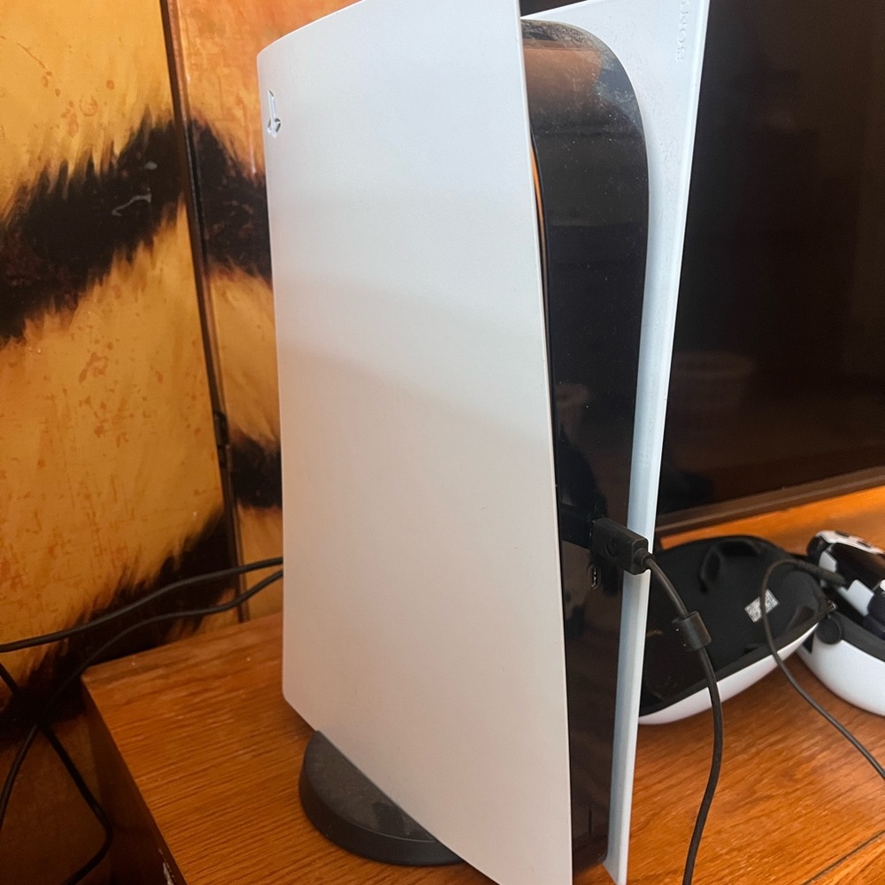 Sony PlayStation 5 DIGITAL Console - White and Black